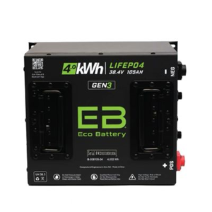 ECO BATTERY 70V - 105AH (GEN3) LITHIUM GOLF CART BATTERY AND INSTALLATION BUNDLE